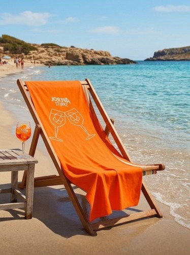 Aperol spritz telo spiaggia - aperol,