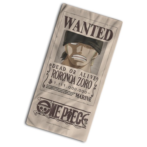 Telo mare modello wanted zoro - telo,