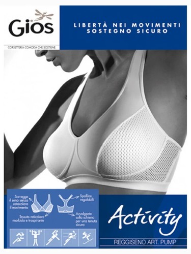 Reggiseno gios art - reggiseno, pump